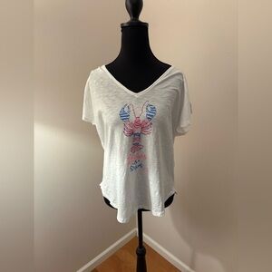 Lily Pulitzer Lobstars & Stripes Shirt